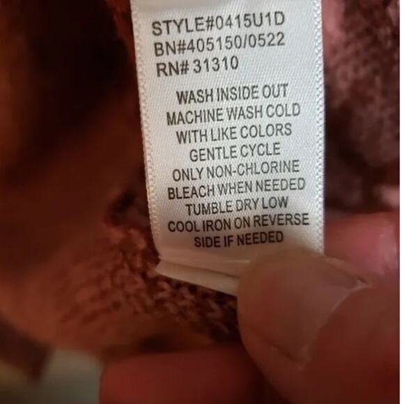 FORTUNE & IVY Duster Cardigan Long Sleeves Sweater Boho Size Large New w/o Tag - Picture 8 of 12